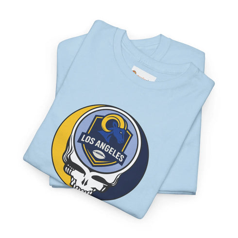 Grateful Dead - Los Angeles Rams Grateful Dead Steal Your Face T-Shirt - NFL - StealieShop